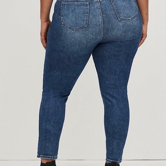 Torrid Bomdshell Straight Premium Stretch High Rise Jean NWT - Picture 4 of 8